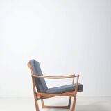 Danish armchair model 65 made by M. Nissen, 1960s