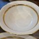 UM Limoges table service, Art Deco gold thread porcelain 80 pieces