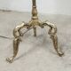 Bronze and white marble floor lamp 1960