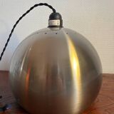 Space age metal suspension globe from the 80s