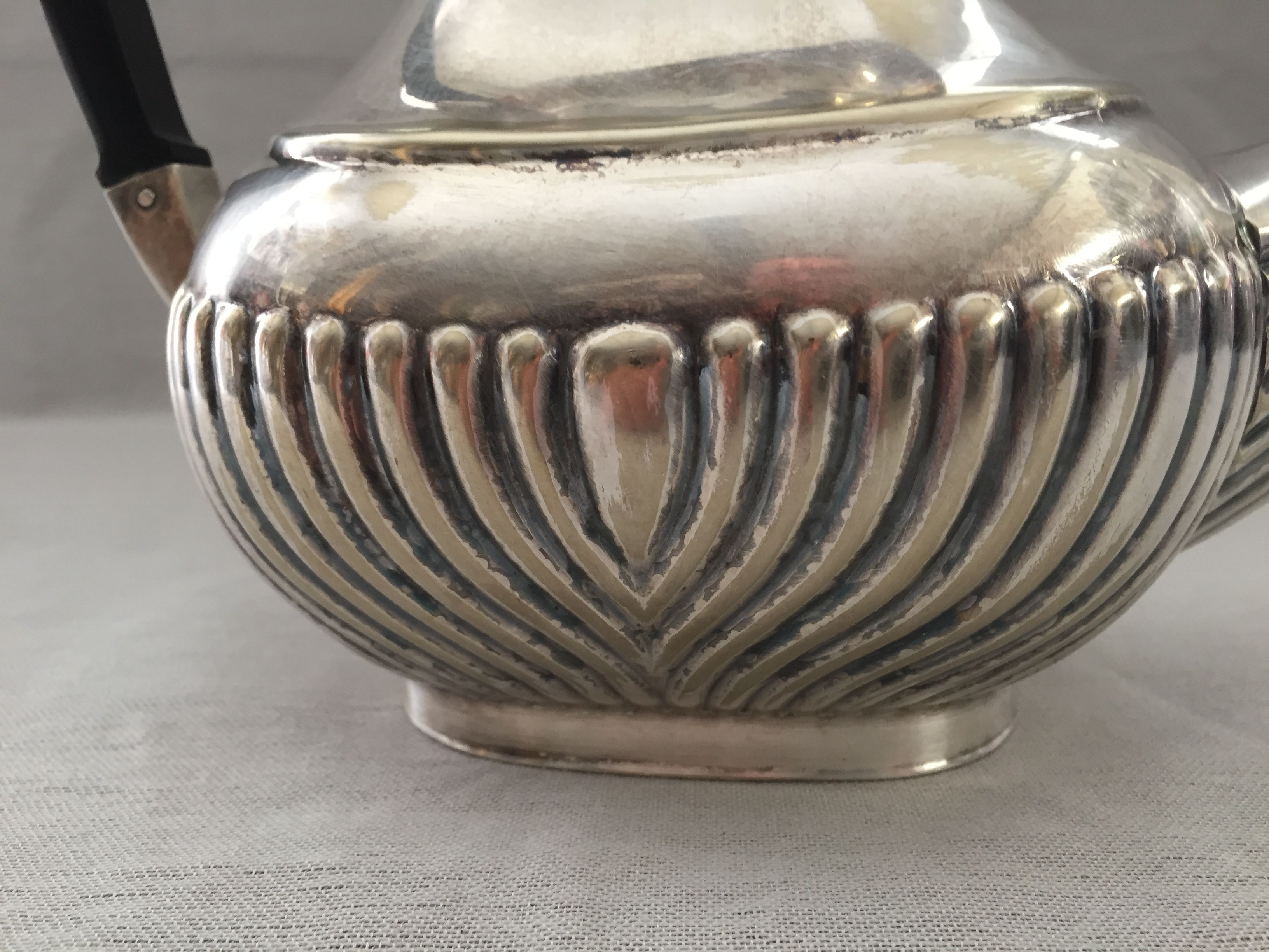 Silver copper tea maker made in England Folgate 1930