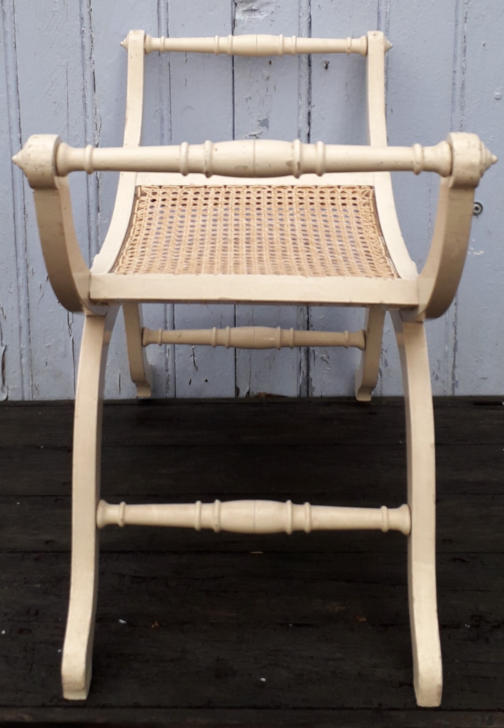 stool curule or dagobert late nineteenth century