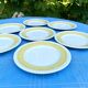 Assiettes à dessert, années 50-60