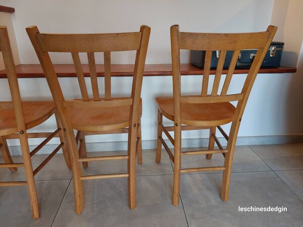 4 chaises bistrot Luterma