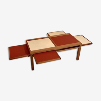 "Hexa" coffee table - Bernard Vuarnesson