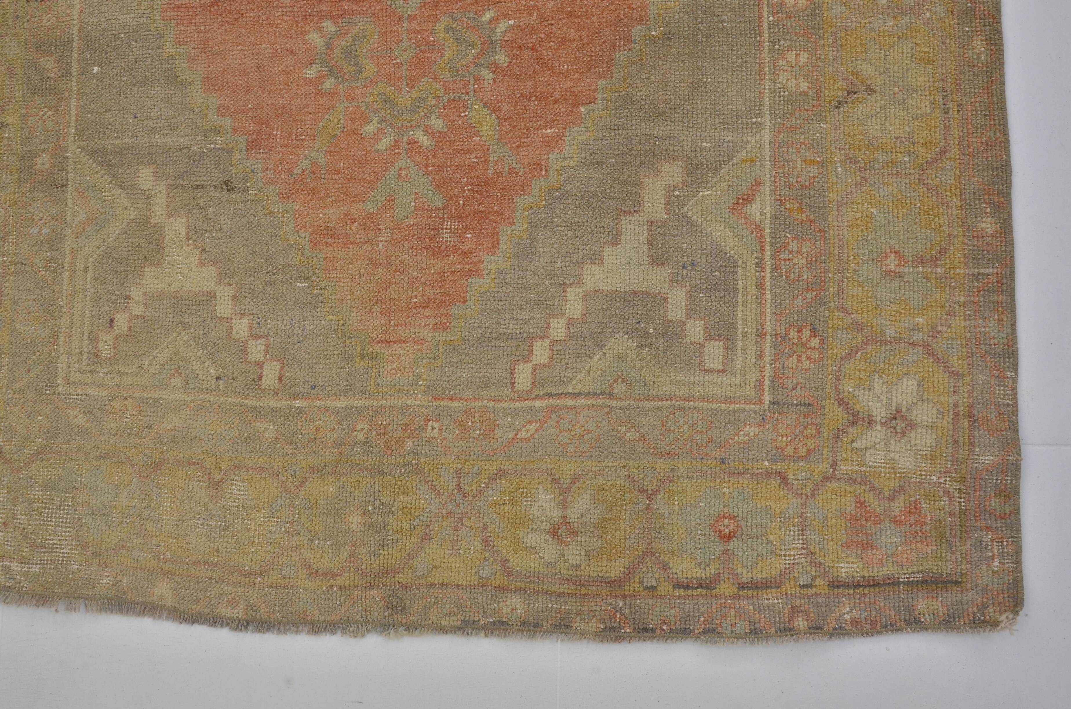 Oushak Turkish Antique Rug