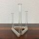 Murano vase with 3 necks, design