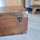 Old wooden trunk