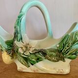 Old Lonchamp earthenware basket