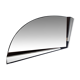 Super miroir éventail style Art Deco 80'