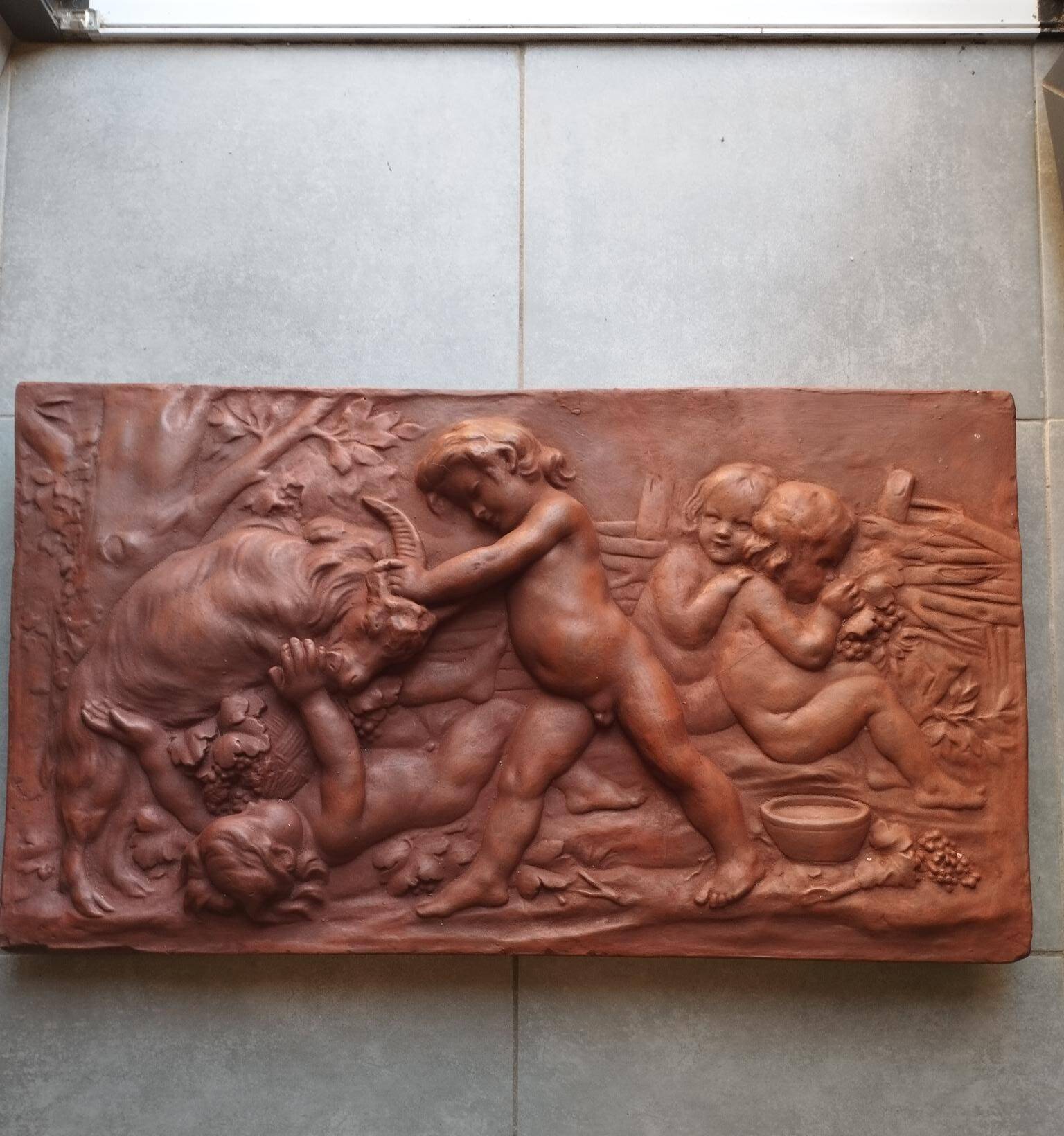 Large bas-relief after Edme Bouchardon