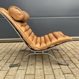 Arne norell ari lounge chair, camel cognac leather nieuwstaat!