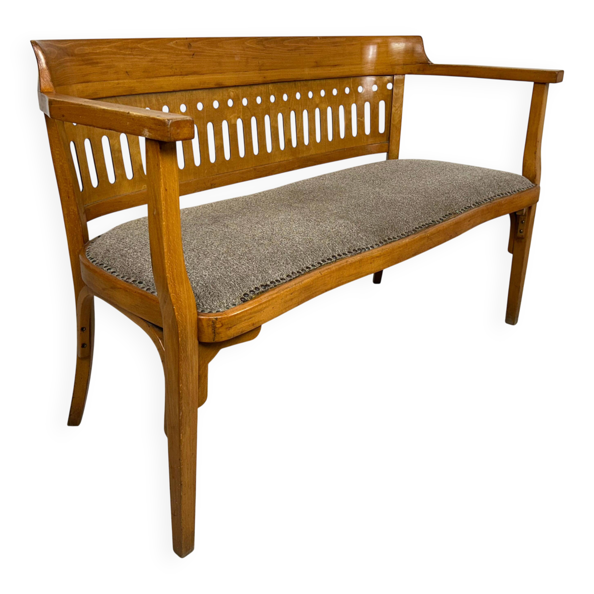 Bench/Sofa Vienna Secession by Otto Wagner executed by Pancota Vienna