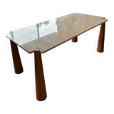 Marble/wood dining table