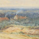 'Rural Landscape' Watercolour by James Edward Grace