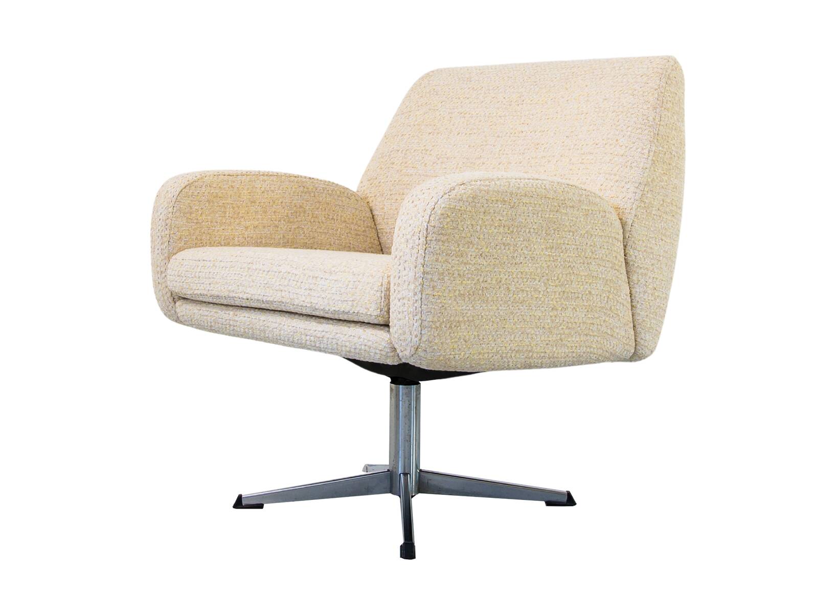Vintage Swivel Armchair, Germany, 1970s