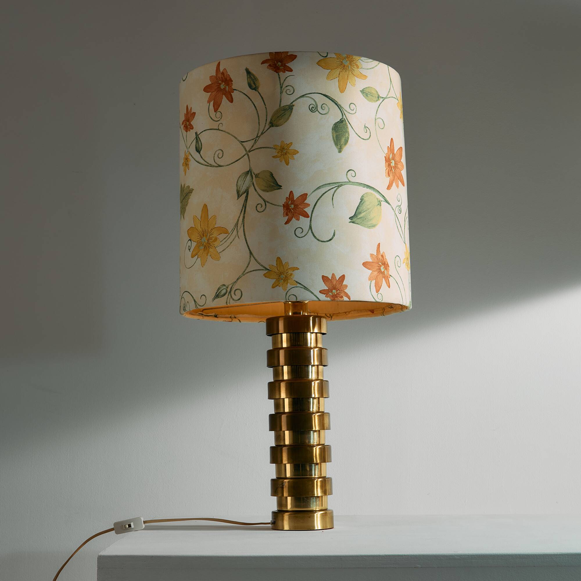 Lampe de table en laiton de Paolo Moschino pour Nicholas Haslam