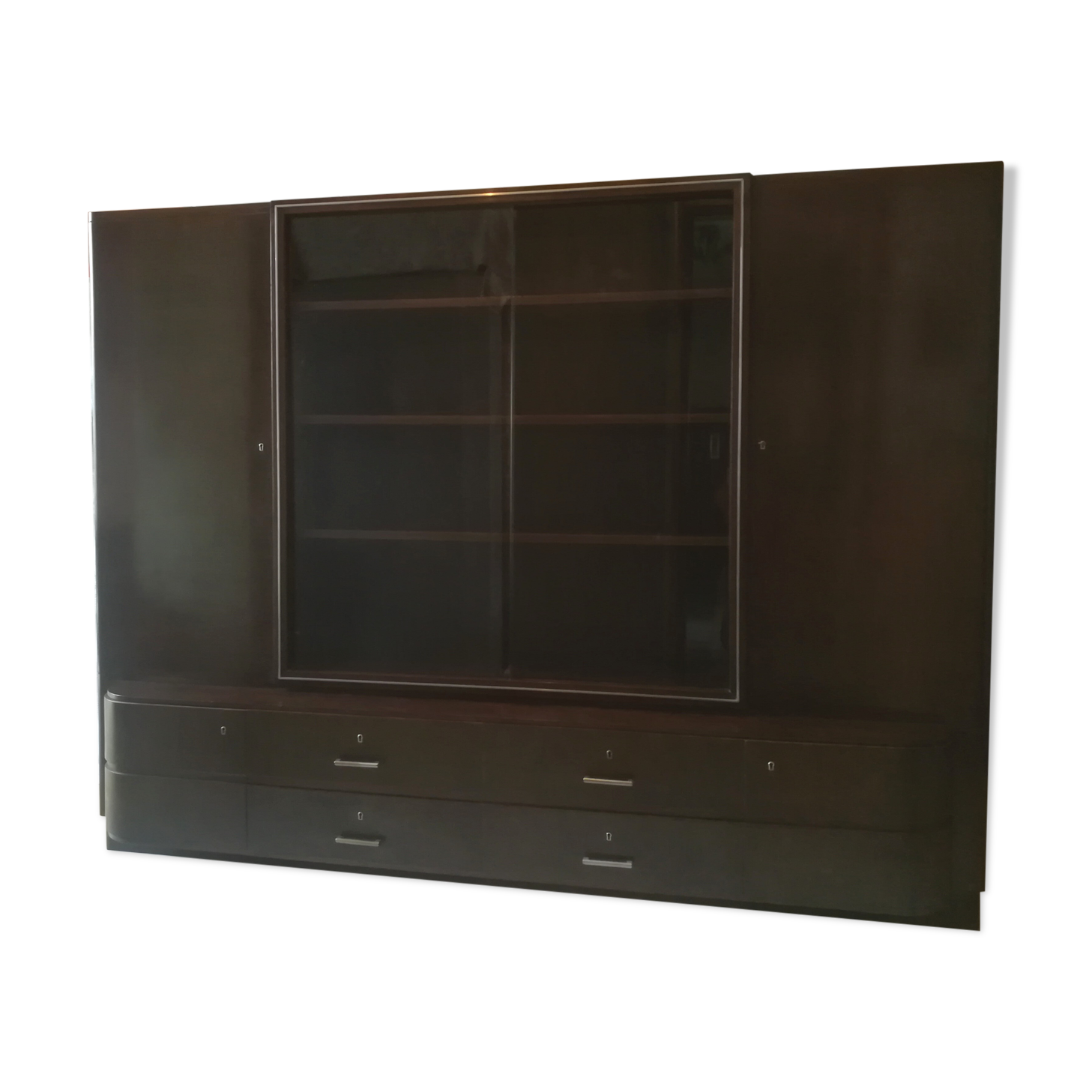 Rosewood art deco library