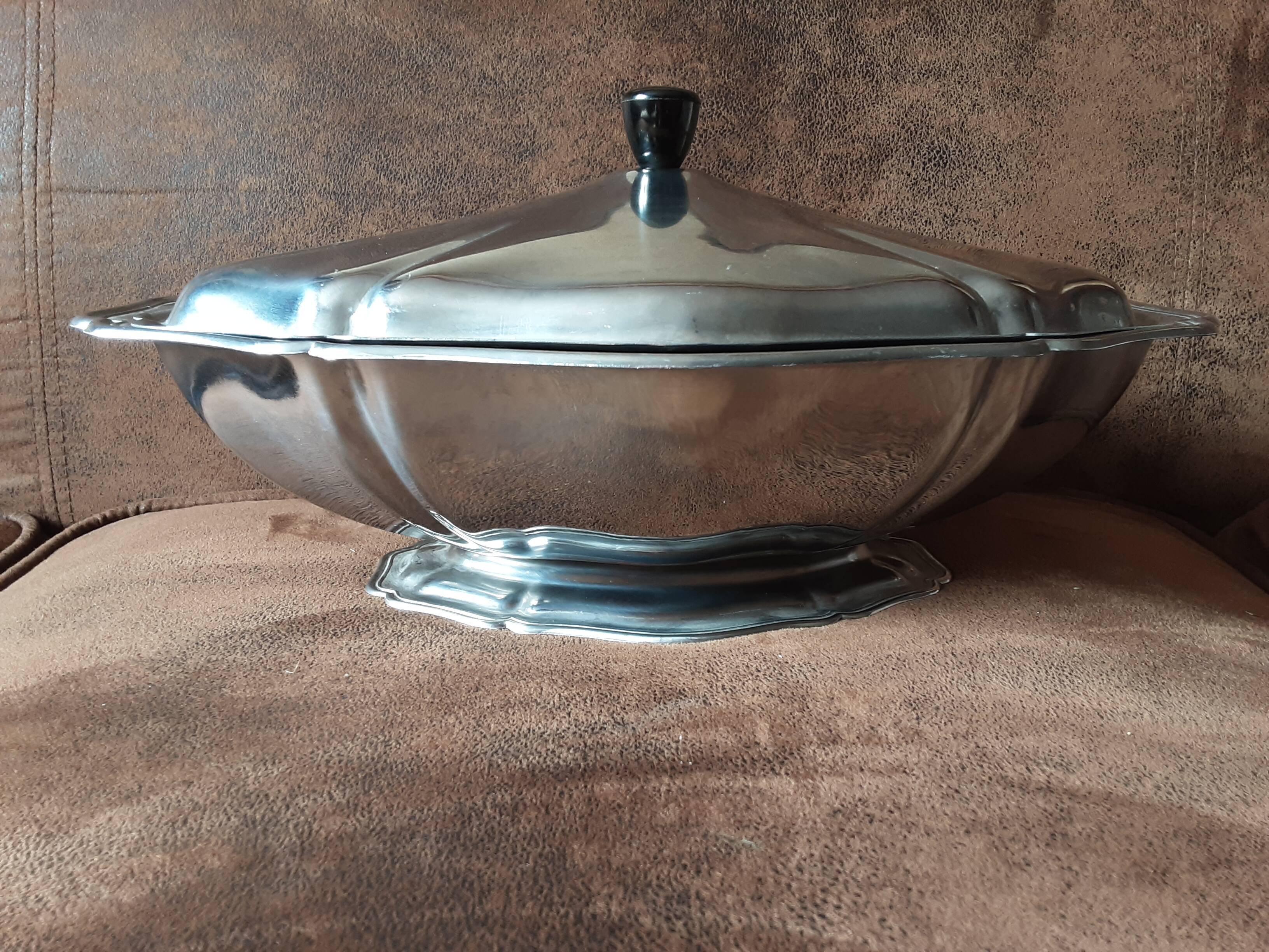 Soupière inox originale