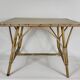 Table basse en rotin