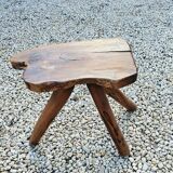 Brutalist tripod stool