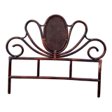 Vintage rattan headboard vintage