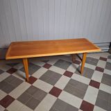 Light teak coffee table (Coffee table)