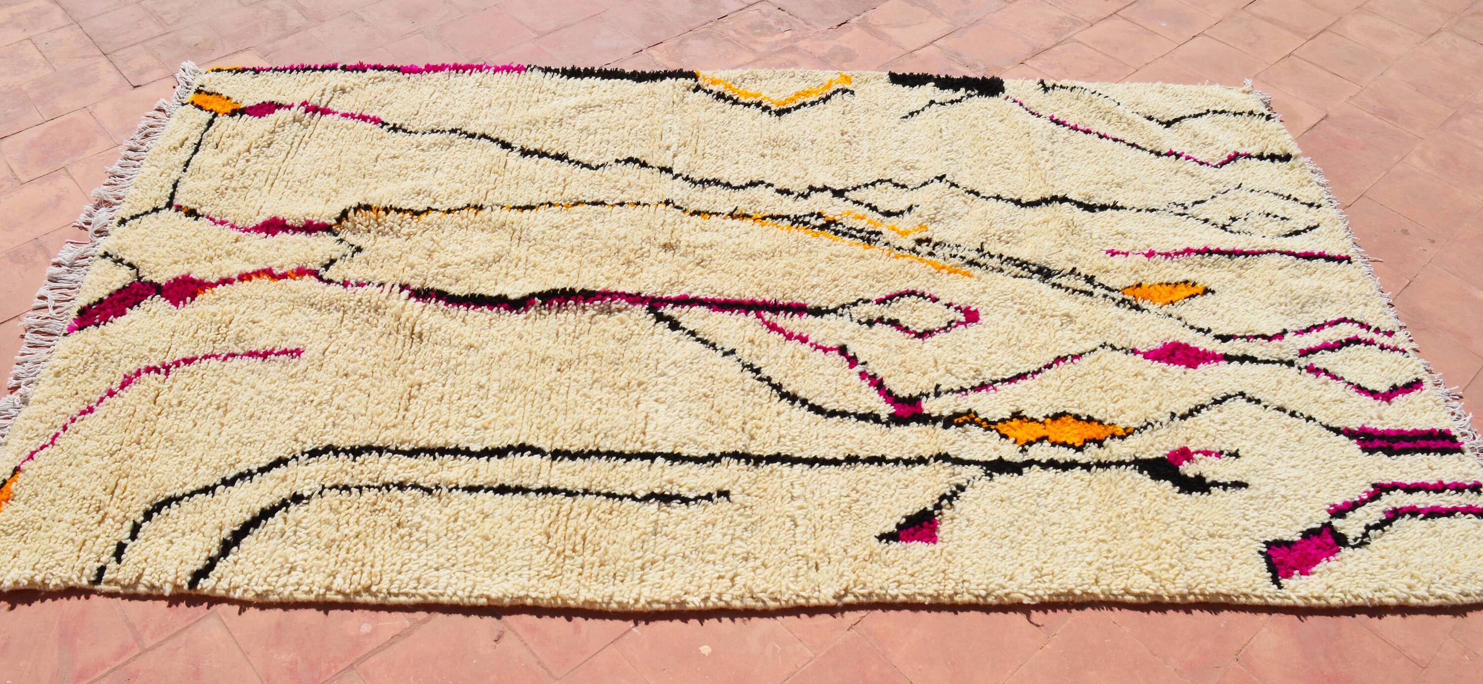 Moroccan berber carpet 245x145cm