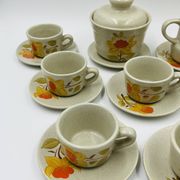 Service Café Thé Grès Saint-Amand Jamaica Vintage