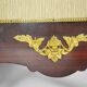 Neoclassical inlaid mahogany screen