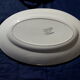 Versailles model oval plate for Lafayette L galleries L 34.5 cm