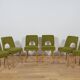 Shell Chairs from Bydgoszcz Furniture Factory, Poland, 1960s, Set of 6