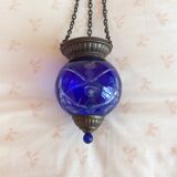 Antique glass chandelier