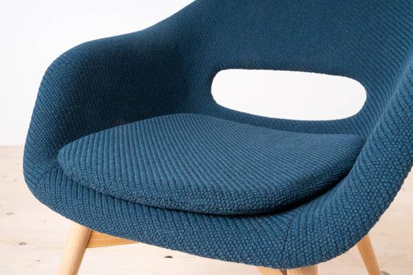 Fauteuil lounge conçu par Miroslav Navrátil, années 1950, République tchèque