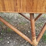 1950 vintage rattan buffet