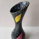 60s designer ceramic vase signed Vallauris Height 28.5cm