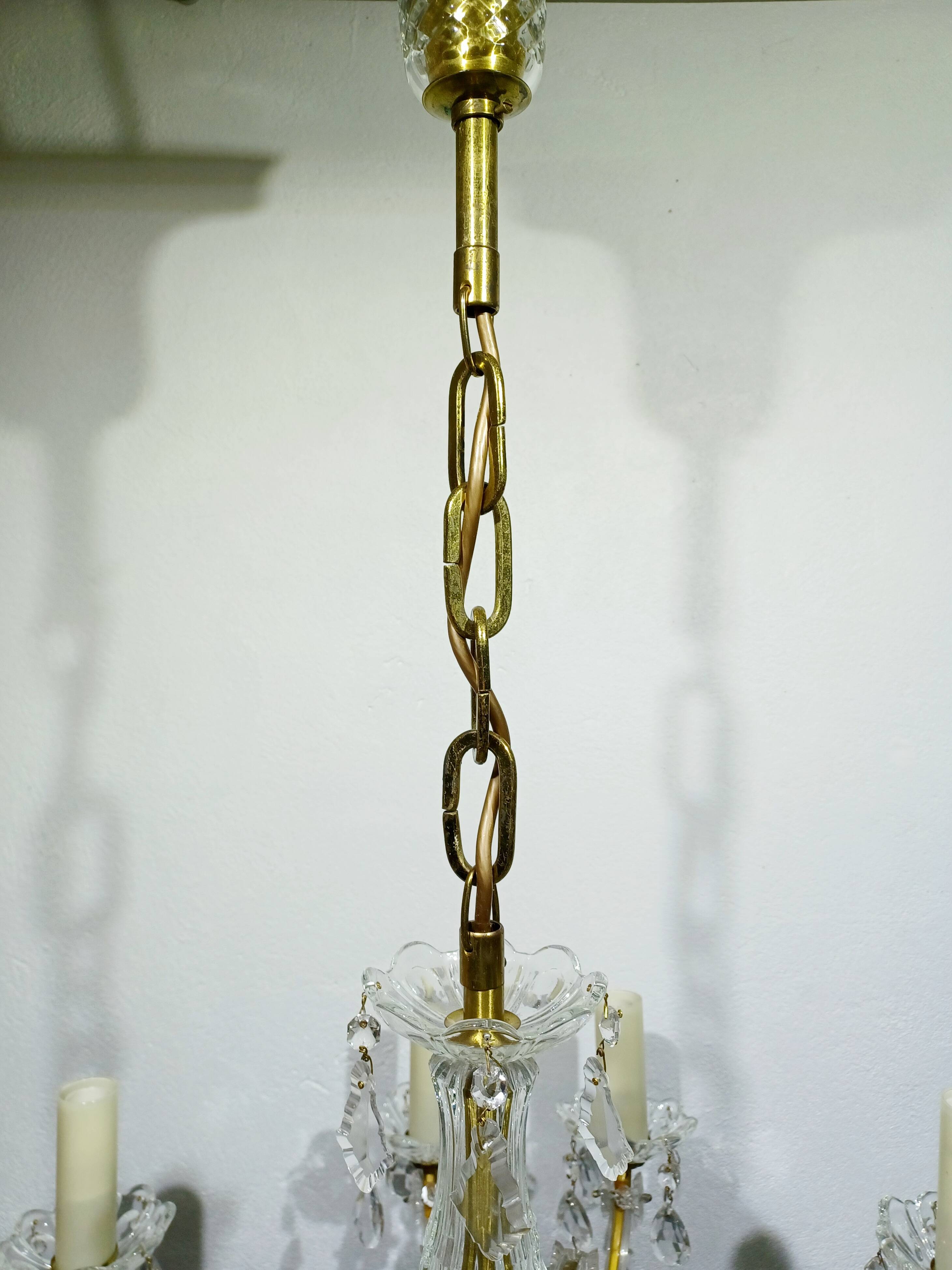 Marie Thérèse Crystal Chandelier 10 Lights