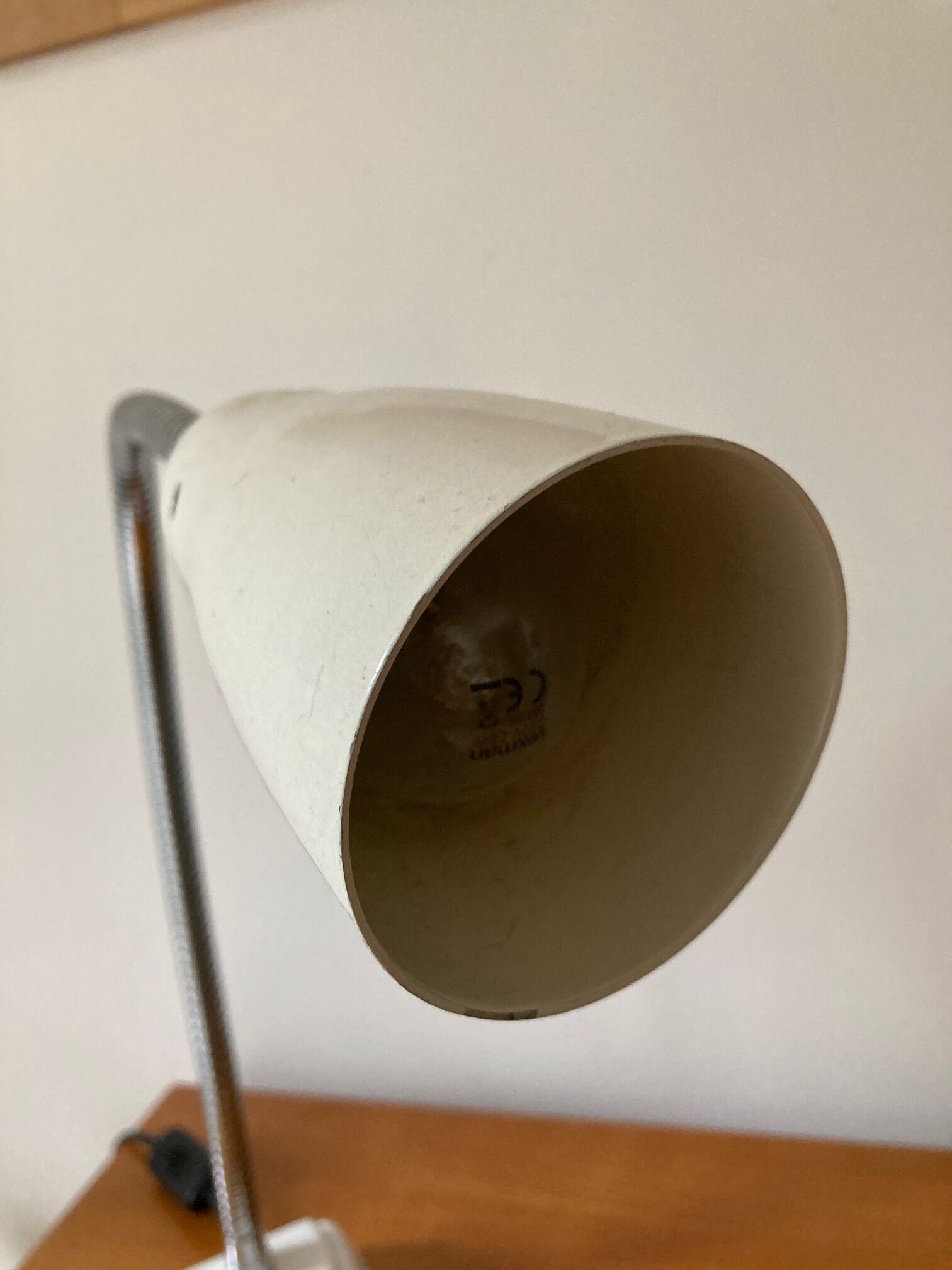 Vintage adjustable desk lamp