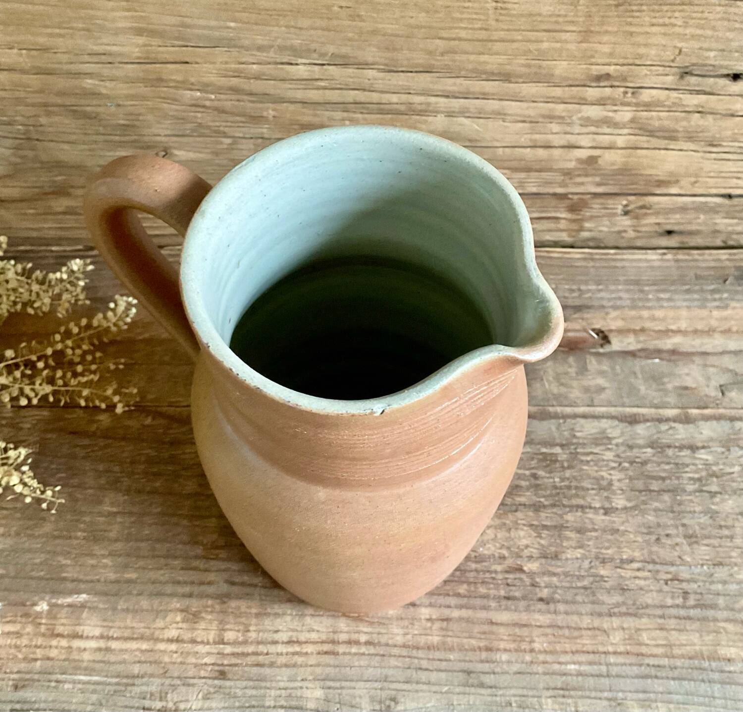 Stoneware pitcher from Berry France