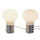 Pair of Bulb lamps by Ingo Maurer, Murano