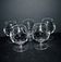 V&B Villeroy & Boch set of 5 crystal balloon glasses for cognac and brandy