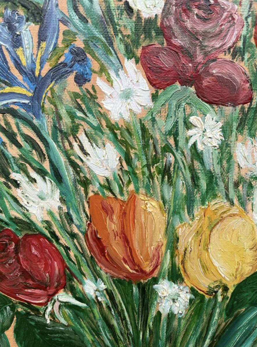 Oil painting on canvas / painting Bouquet of flowers