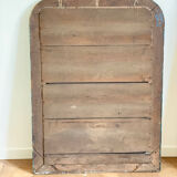 Antique Louis-Philippe carved mirror 90x65 cm