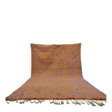 Tapis marocain traditionnel artisanal 3x2 m