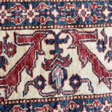 Large vintage rug Chobi Afghan handmade 274x404 cm