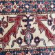 Large vintage rug Chobi Afghan handmade 274x404 cm