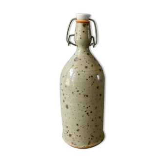 Sandstone bottle signed Guy Baudat, 70s