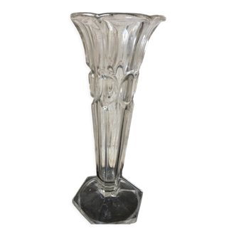 Vase en verre années 50