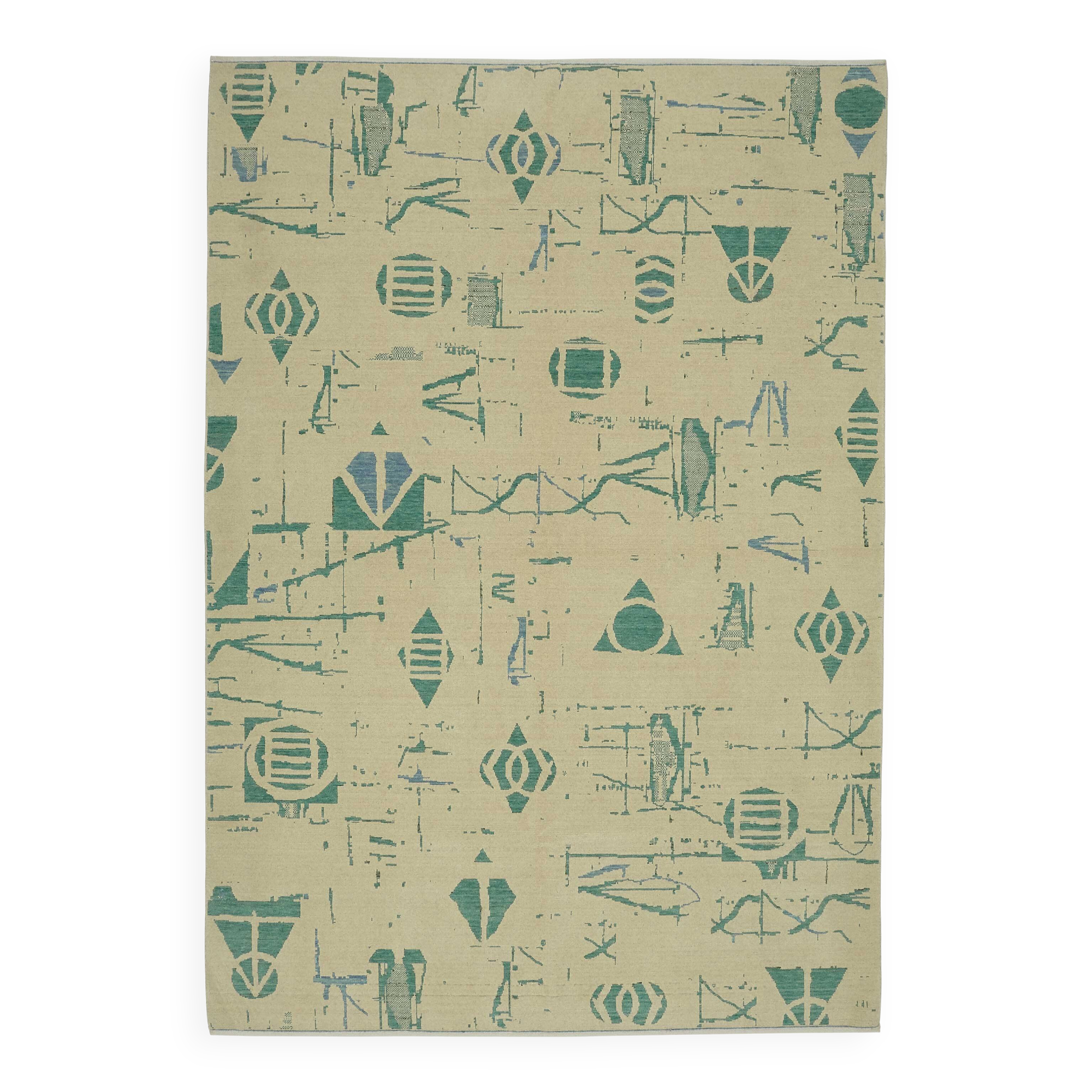 Turkish Handcrafted Loom Oushak Rug 250 cm x 354 cm