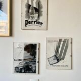 Perrier advertising poster